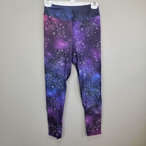 Dren Designs Celestial Unicorn Polyester Spandex Ankle Leggings Tall And Curvy